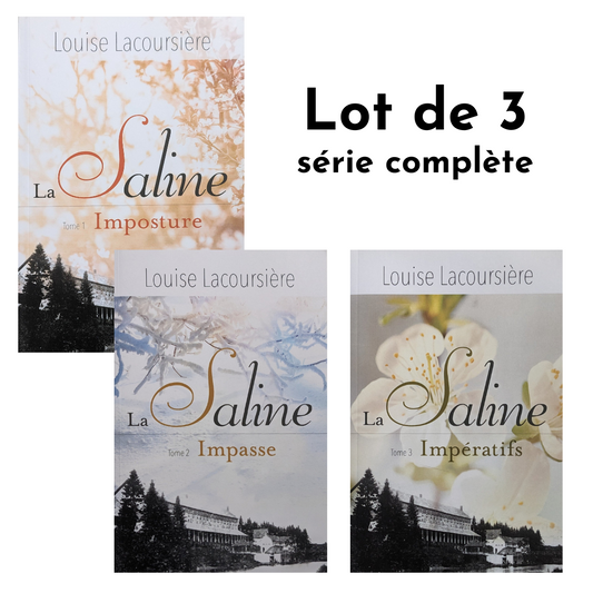 La saline Lot de 3 (série complète)