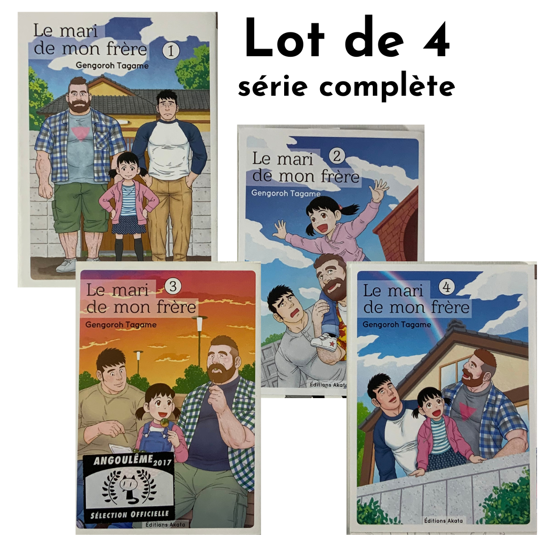 Le mari de mon frère Lot de 4 (série complète)