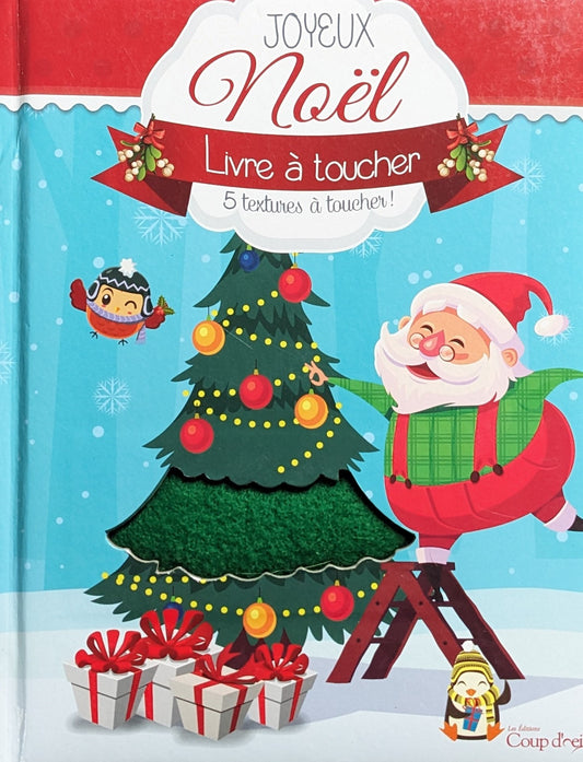 Joyeux Noël, livre à toucher