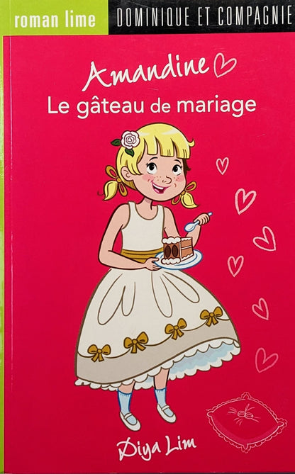 Amandine adore le gâteau de mariage