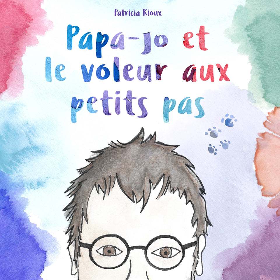 Papa-Jo et le voleur aux petit pas livre jeunesse, librairie jeunesse, le zèbre à pois