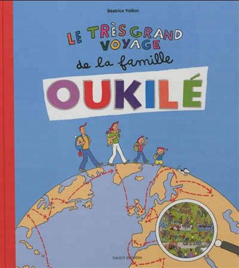 Le très grand voyage de la famille OUKILÉ livre jeunesse, librairie jeunesse, le zèbre à pois