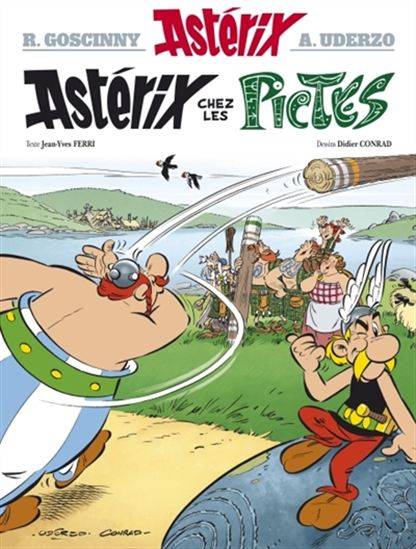 Astérix chez les Pictes #35 Librairie jeunesse le Zèbre à pois livre jeunesse, livre enfant, librairie jeunesse, librairie en ligne Librairie jeunesse le Zèbre à pois