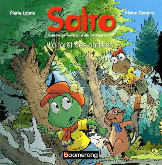 Salto : #6 La Forêt des ombres livre jeunesse, librairie jeunesse, le zèbre à pois