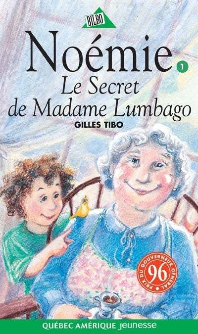 Noémie : Le secret de Madame Lumbago #1 livre jeunesse, librairie jeunesse, le zèbre à pois