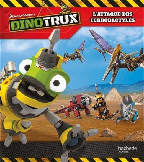 Dinotrux : L'Attaque des Ferrodactyles livre jeunesse, librairie jeunesse, le zèbre à pois