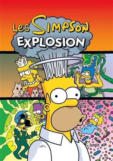 Les Simpson : Explosion livre jeunesse, librairie jeunesse, le zèbre à pois