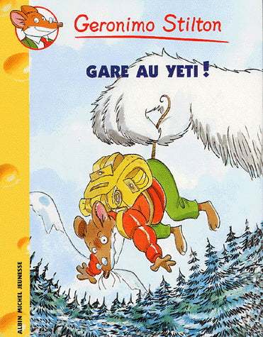 Geronimo Stilton : #13 Gare au yeti! livre jeunesse, librairie jeunesse, le zèbre à pois