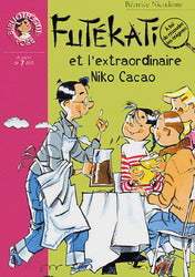 Bibliothèque rose : Futékati et l'extraordinaire Niko Cacao livre jeunesse, librairie jeunesse, le zèbre à pois