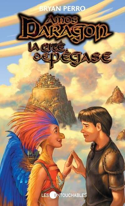 Amos Daragon : #8 La cité de pégase livre jeunesse, librairie jeunesse, le zèbre à pois