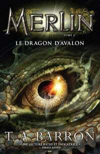 Merlin : #6 Le dragon d'Avalon livre jeunesse, librairie jeunesse, le zèbre à pois