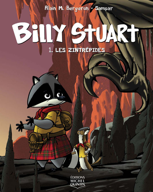 Billy Stuart : #1 Les Zintrépides livre jeunesse, librairie jeunesse, le zèbre à pois