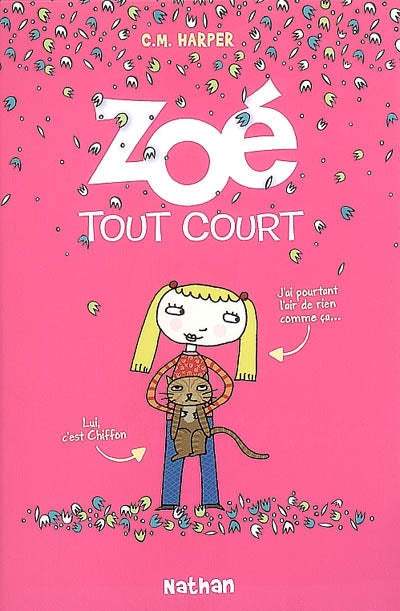 Zoé tout court #1 livre jeunesse, librairie jeunesse, le zèbre à pois