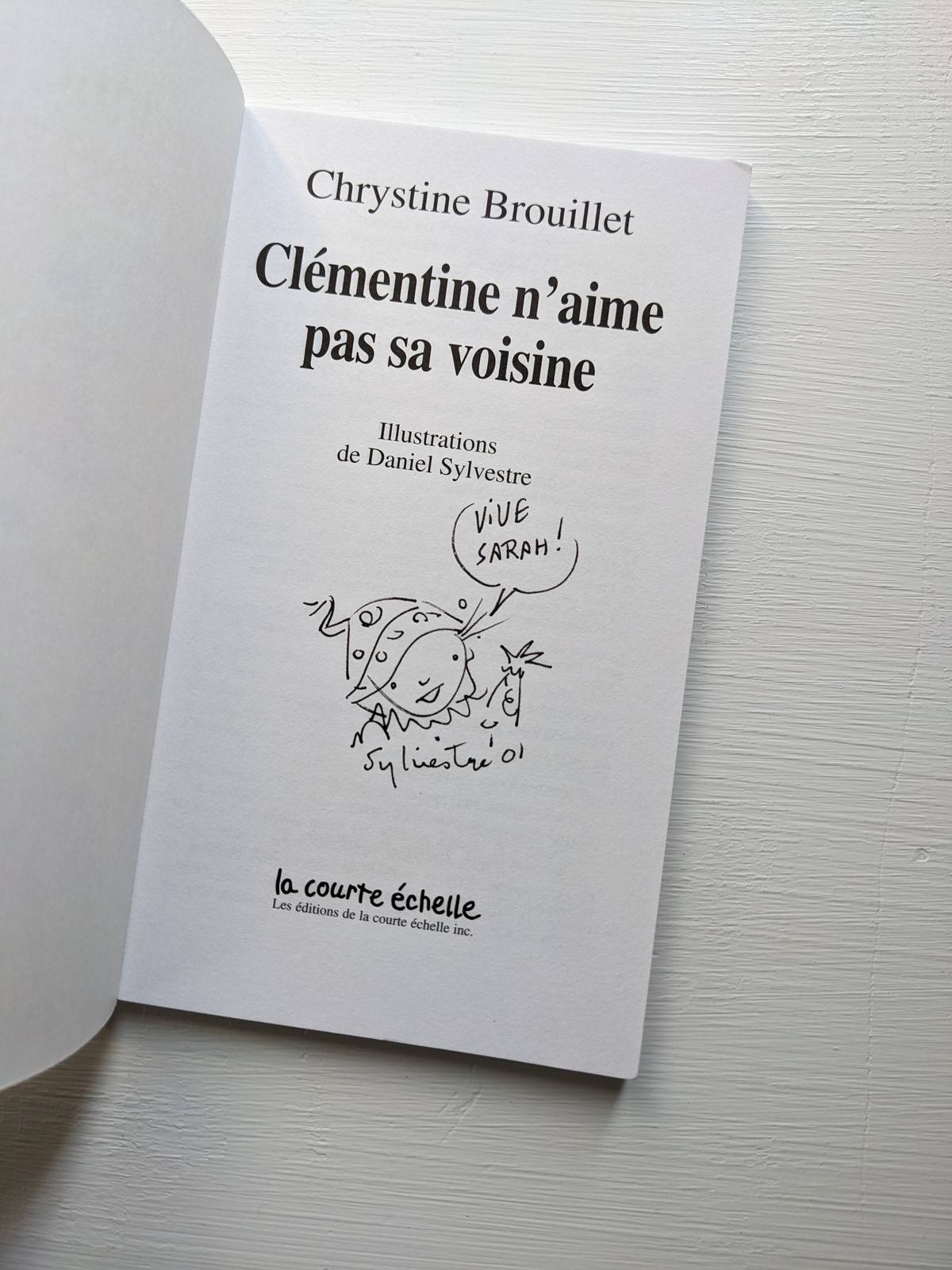 Clémentine n'aime pas sa voisine