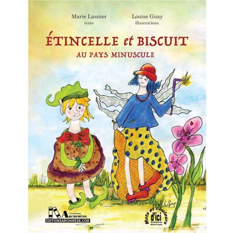 Étincelle et Biscuit au pays minuscule livre jeunesse, librairie jeunesse, le zèbre à pois