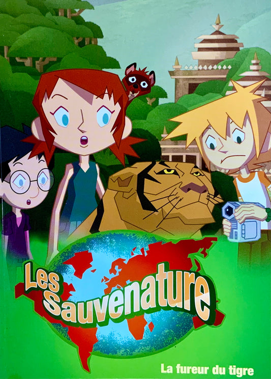 Les Sauvenature : #6 La fureur du tigre Librairie jeunesse le Zèbre à pois livre jeunesse, livre enfant, librairie jeunesse, librairie en ligne Librairie jeunesse le Zèbre à pois